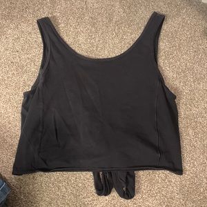 Lululemon Open Back Tie Tank